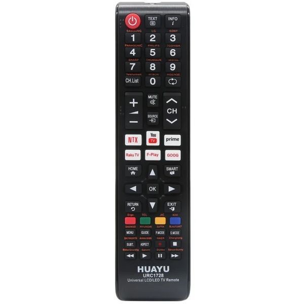 Универсальный пульт HUAYU URC-1728 для ERGO, KIVI, SATURN, HISENSE, SUPRA 2806860719 фото Универсальный пульт HUAYU URC-1728 для ERGO, KIVI, SATURN, HISENSE, SUPRA 2806860719 фото