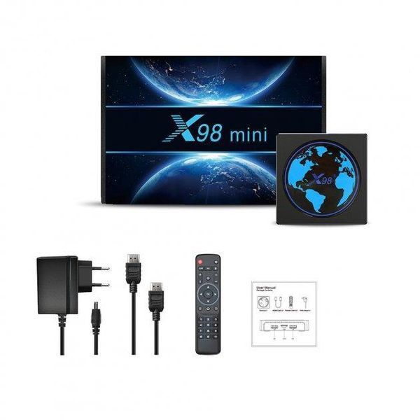 Смарт приставка X98 Mini 4/32GB Amlogic S905 W2 Android 11 1581533575 фото