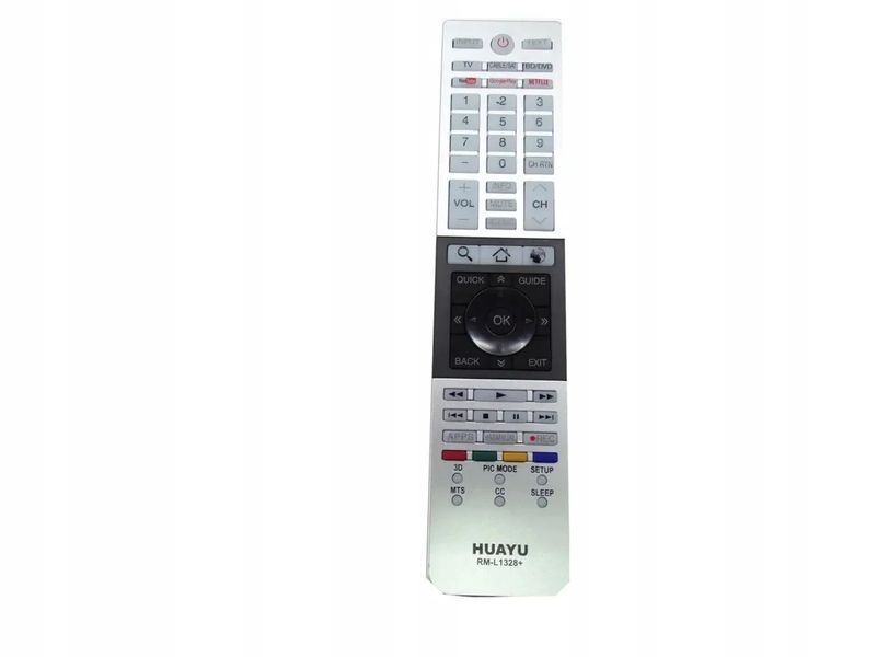 Универсальный пульт HUAYU RM-L1328+ для телевизоров TOSHIBA 2814331095 фото Универсальный пульт HUAYU RM-L1328+ для телевизоров TOSHIBA 2814331095 фото