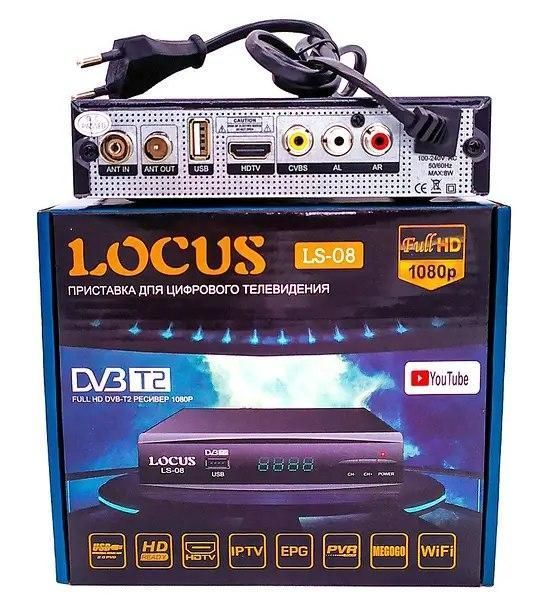 Цифровий ефірний ресивер T2 Locus LS-08 1226487213 фото