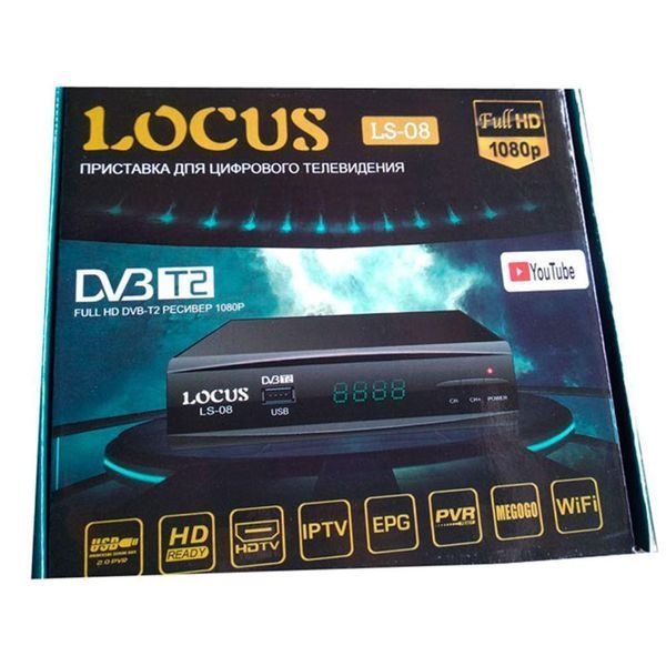 Цифровий ефірний ресивер T2 Locus LS-08 1226487213 фото