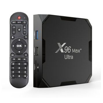 Смарт-приставка X96 Max Plus Ultra 4/32 GB Amlogic S905 X4 Android 11 1754160692 фото