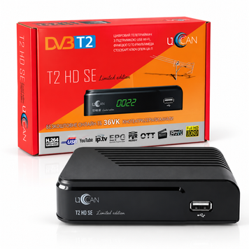 Цифровой эфирный ресивер (тюнер)T2 uClan HD Internet 747603740 фото