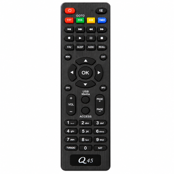 Пульт до супутникового ресівера Q-sat Q-45, ES-4080, ES-19 combo 2495047244 фото