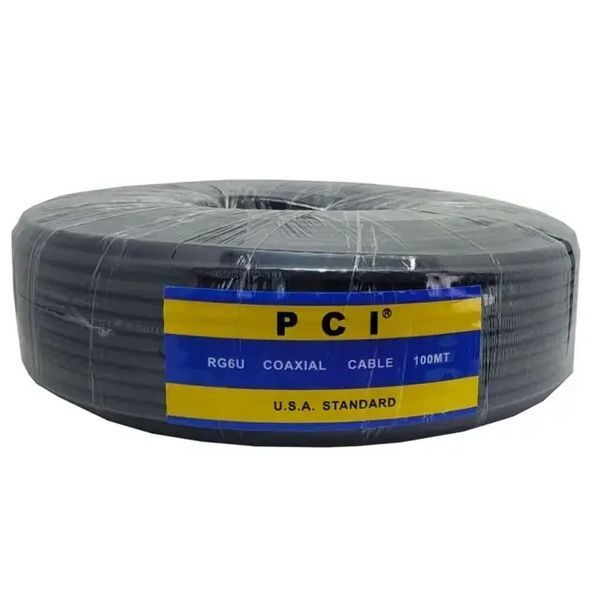 Коаксіальний кабель PCI RG6U-32W 0.9 мм 75 Ом 2501272881 фото