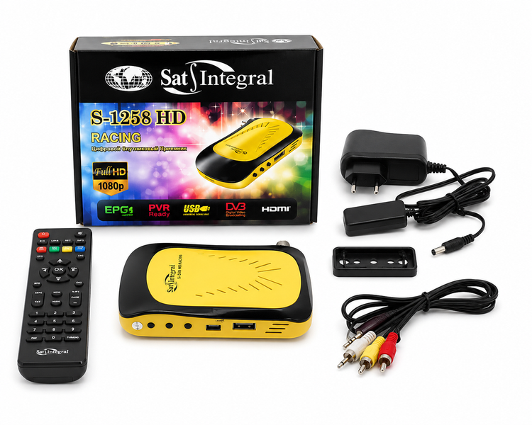 Супутниковий ресивер Sat-Integral S-1258 HD Racing 824299152 фото