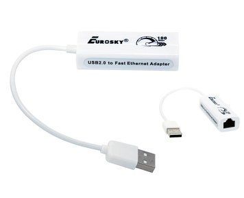 Перехідник USB-LAN Eurosky 2131985966 фото